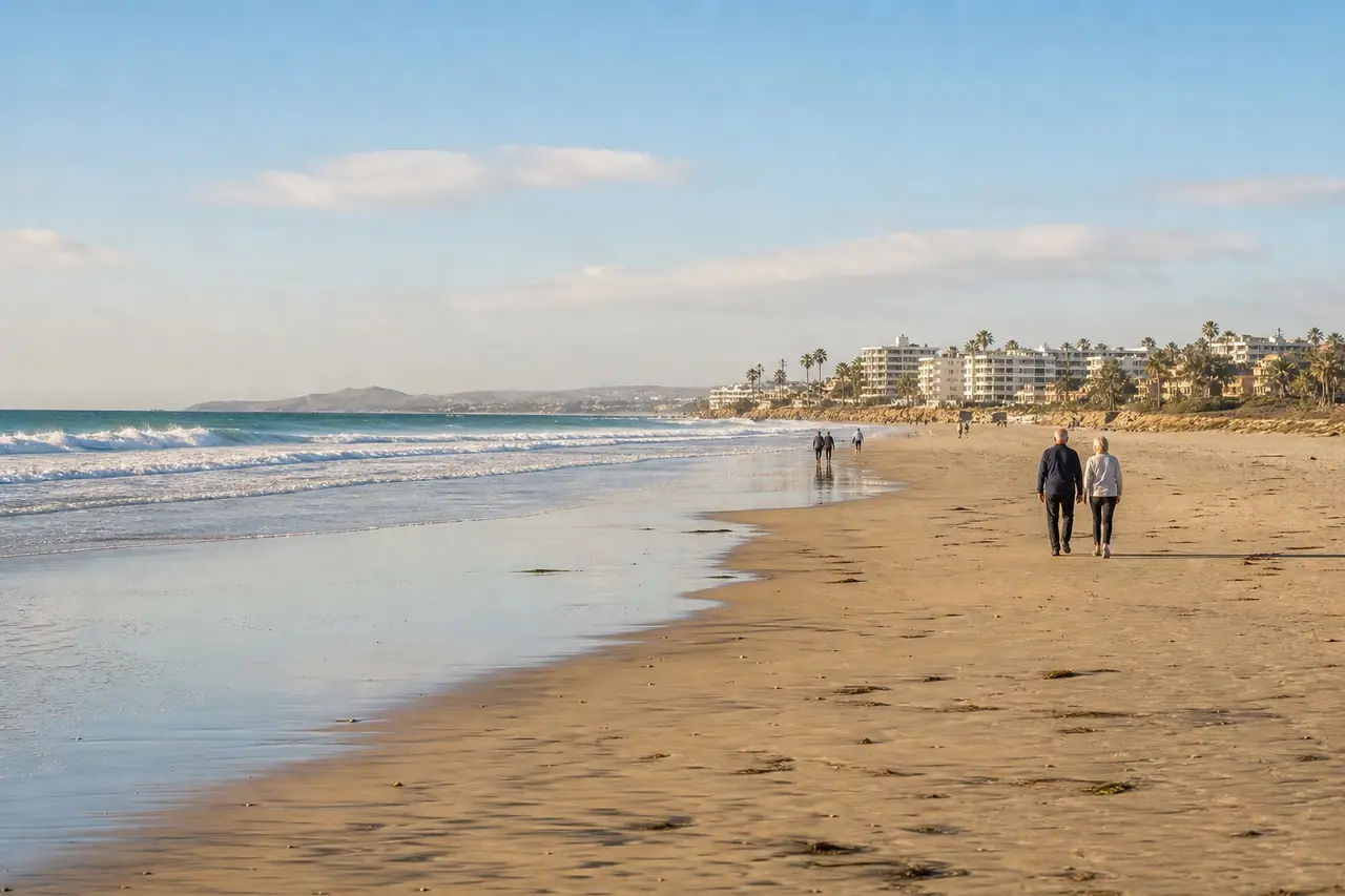 Beach community in Coronado